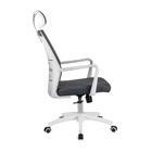 Кресло Riva Chair A819 бело-серое