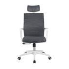 Кресло Riva Chair A819 бело-серое