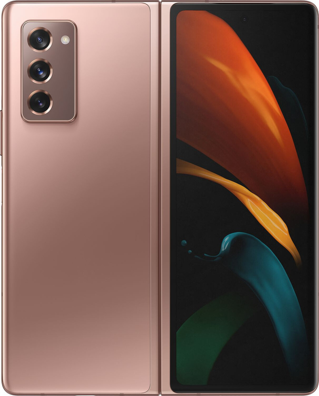Сотовый телефон Samsung Galaxy Z Fold2 (2020) 256GB (SM-F916F/DS) бронзовый