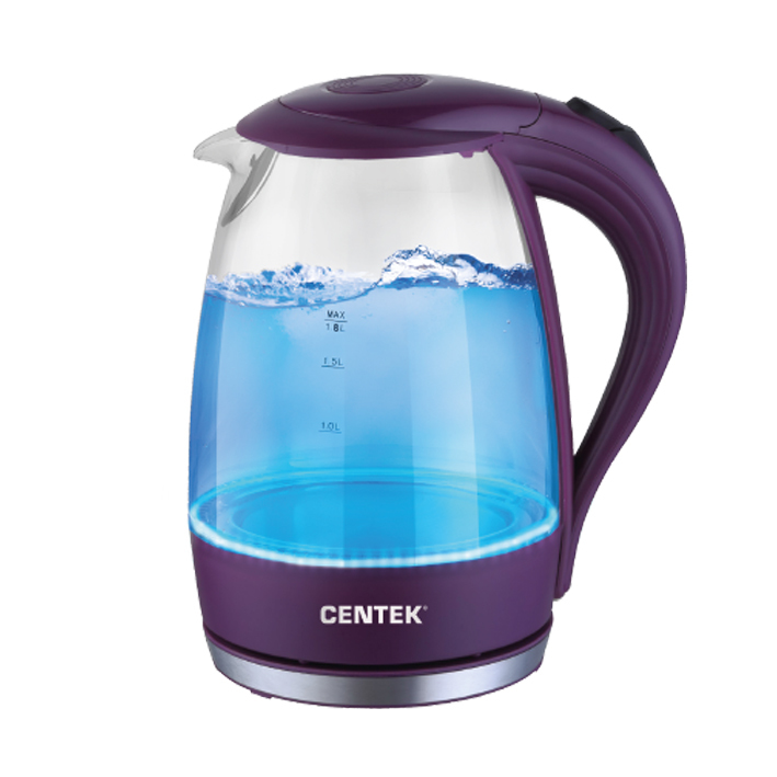 Электрочайник Centek CT-0042 фиолетовый 