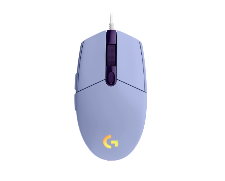 Мышь Logitech G203 LightSync фиолетовая