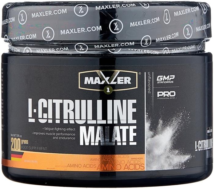 Аминокислоты Maxler L-Citrulline Malate 200 гр.