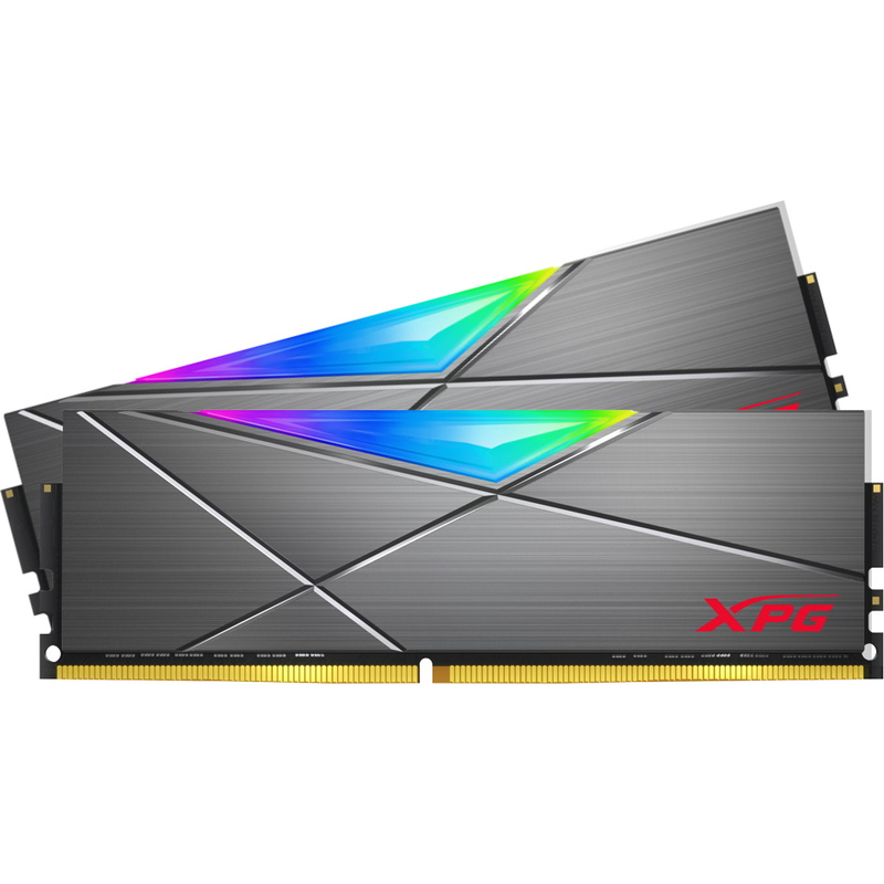 Комплект оперативной памяти ADATA XPG SPECTRIX D50 RGB Grey 16GB DDR4 3200Mhz 