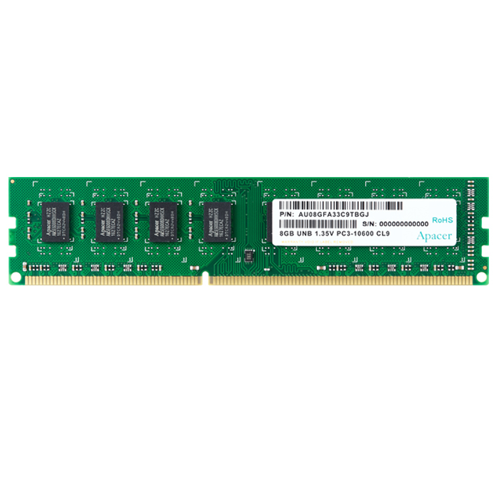 Модуль оперативной памяти Apacer 4GB DDR3 1600Mhz
