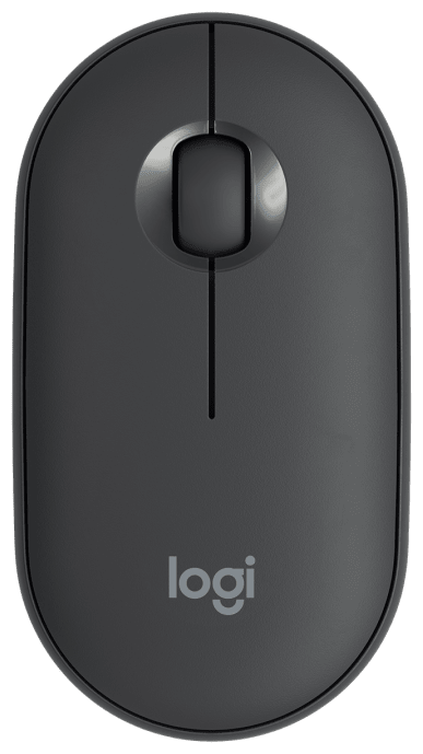 Мышь Logitech Pebble M350 графитовая